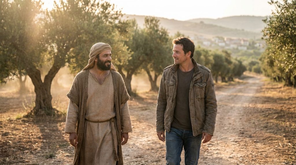 L’Évangile annonce la Bonne Nouvelle : Dieu te veut vivant, te pardonne et t’invite à une relation vivante avec Lui par Jésus.