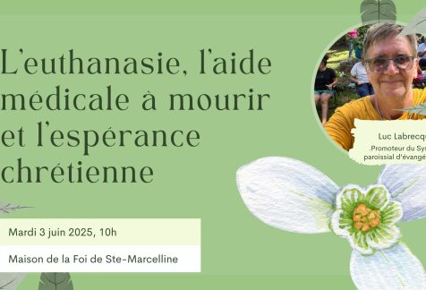 conférence euthanasie Luc Labrecque